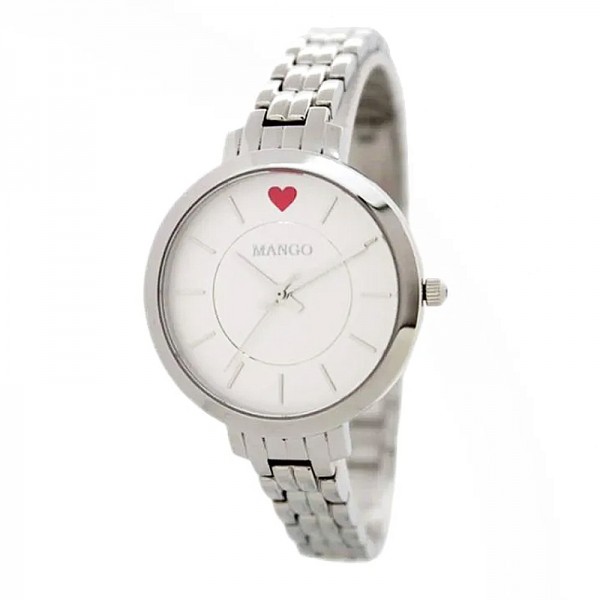 Mango MA6659-80 Silver White Love